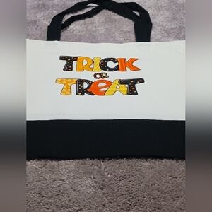 Halloween Trick or Treat Tote Bag